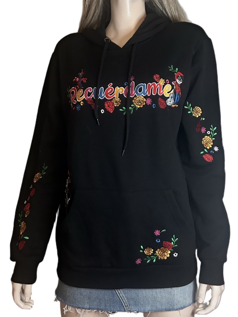 Disney Pixar Coco Hector & Miguel Hoodie Sweatshirt UNISEX S & M Cotton Blend